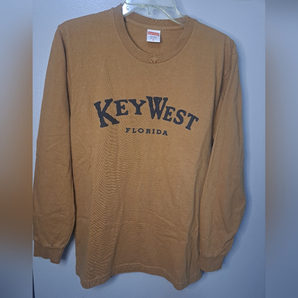 Supreme Key West Florida Long Sleeve Tee Size Meduim